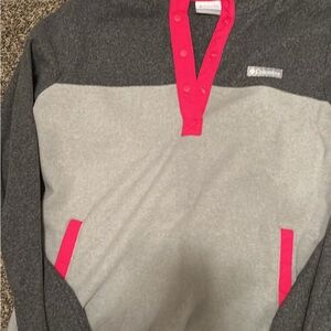 Columbia Gray and Pink Pullover